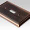 Amerelle Wall Plate, Number of Gangs: 1 gang Die-cast Metal, Aged Bronze Finish, Brown 77TDB - alternate 2